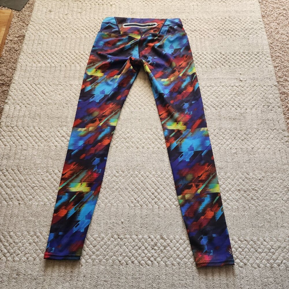 Athleta Sonar Colorburst Rainbow Leggings XS – Full Length, Multicolor - Picture 13 of 16